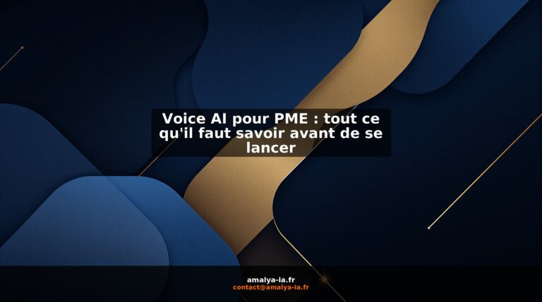 Voice AI pour PME : tout ce qu'il faut savoir avant de se lancer