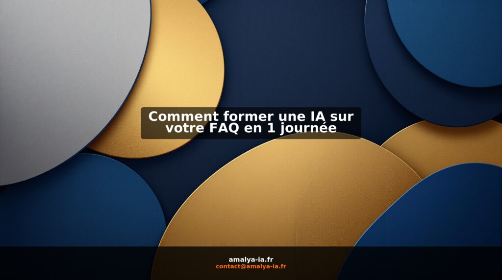 Comment former une IA sur votre FAQ en 1 journée