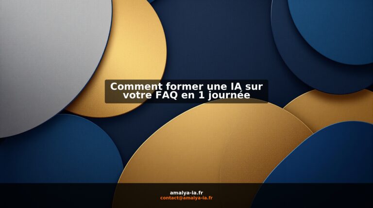 Comment former une IA sur votre FAQ en 1 journée