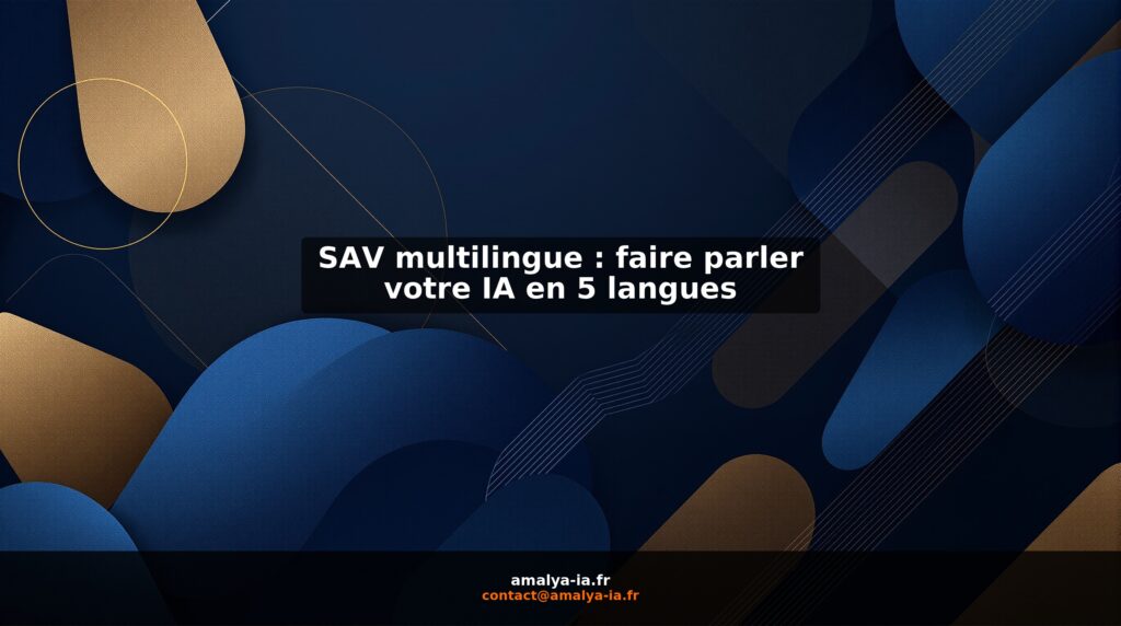 SAV multilingue : faire parler votre IA en 5 langues