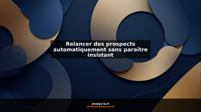 Relancer des prospects automatiquement sans paraître insistant
