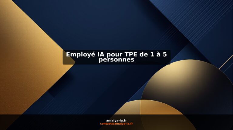 Employé IA pour TPE de 1 à 5 personnes