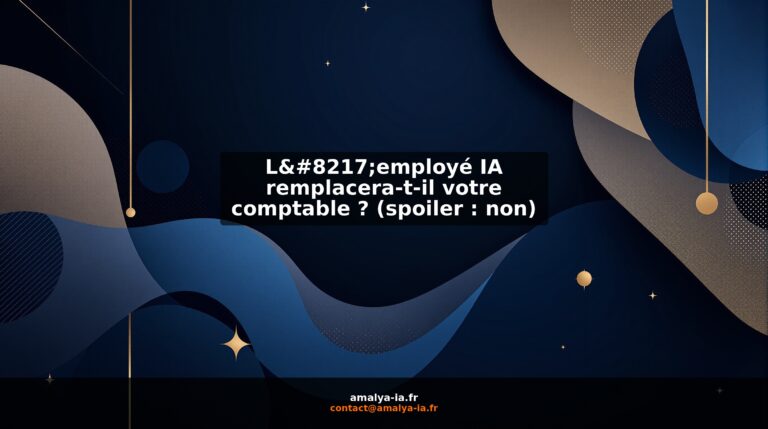 L’employé IA remplacera-t-il votre comptable ? (spoiler : non)