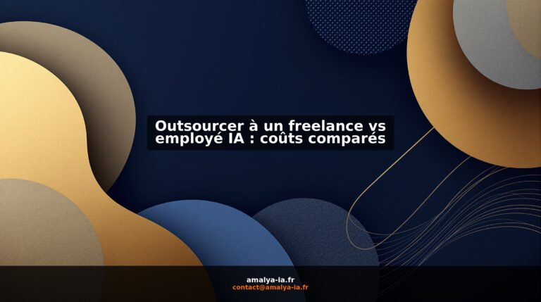 Outsourcer à un freelance vs employé IA : coûts comparés